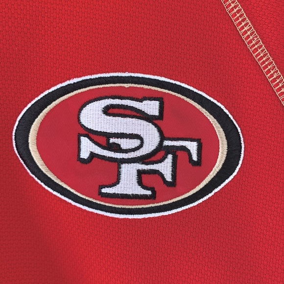 San Francisco 49ers Performance Fleece Zip Up Jacket - Picture 2 of 11